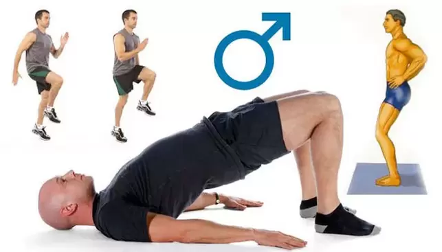 Tjelesne vježbe pomoći će muškarcu da učinkovito poveća potenciju